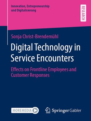 cover image of Digital Technology in Service Encounters